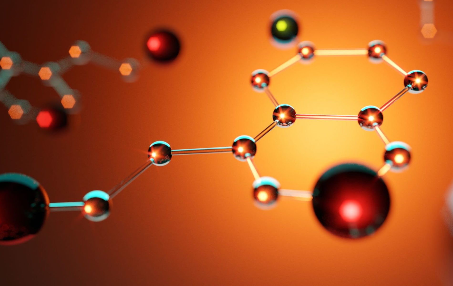 serotonin molecules